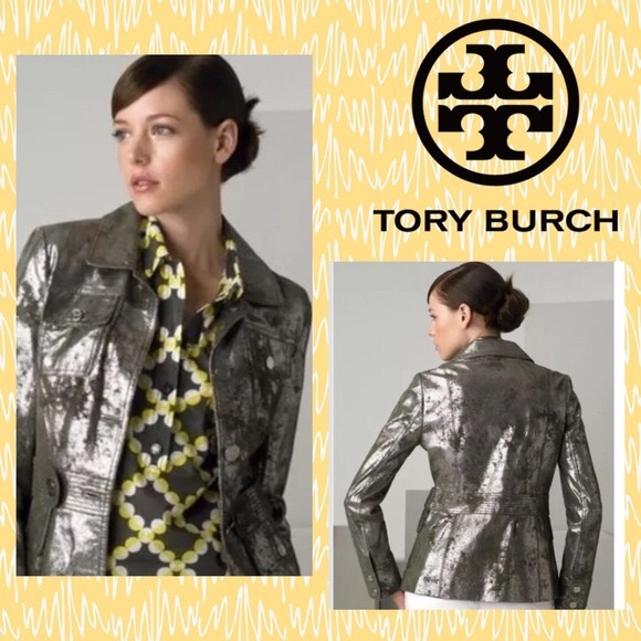 Tory Burch Jackets & Blazers - TORY BURCH  LEATHER JACKET NWOT